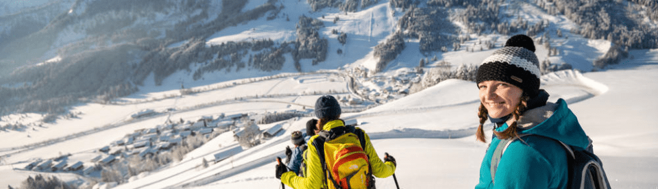 Winterwelt Ammagauer Alpen Aussicht
