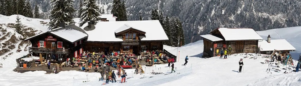 Hütte im Skiurlaub Davos Klosters