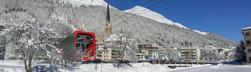 Die Talstation in Davos